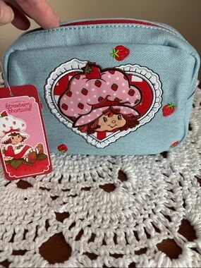 Concept One Strawberry Shortcake Denim Bag NEW